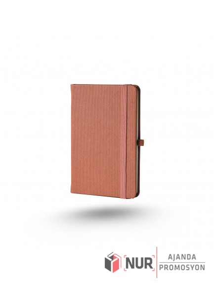 Mini Cep Boy Termo Deri Kapaklı Tarihsiz Defter